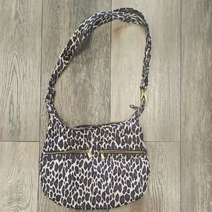 Animal Print, Travel, Summer, Purple, Purse, Casual, Black, Tote, Vacation